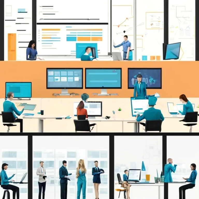 Gráficos que representan crecimiento empresarial gracias al software a medida